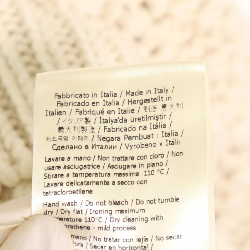 Fendi Knit Women's FF Logo Cropped Sweater Long Sleeve Clothing Tops Apparel