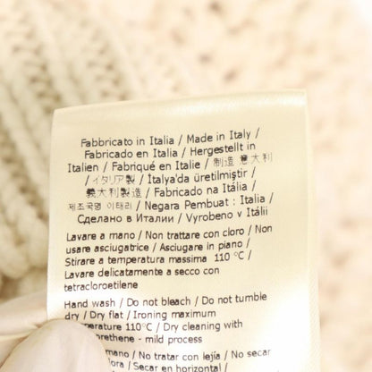 Fendi Knit Women's FF Logo Cropped Sweater Long Sleeve Clothing Tops Apparel