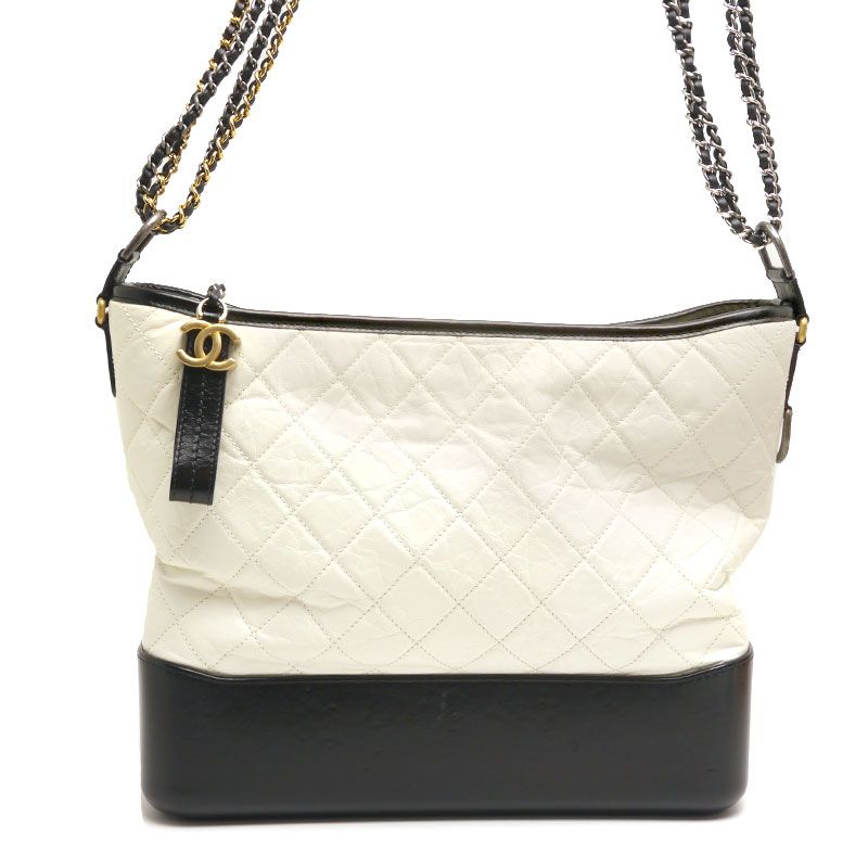 Chanel Gabrielle De Chanel Chain Shoulder Bag Bi-color