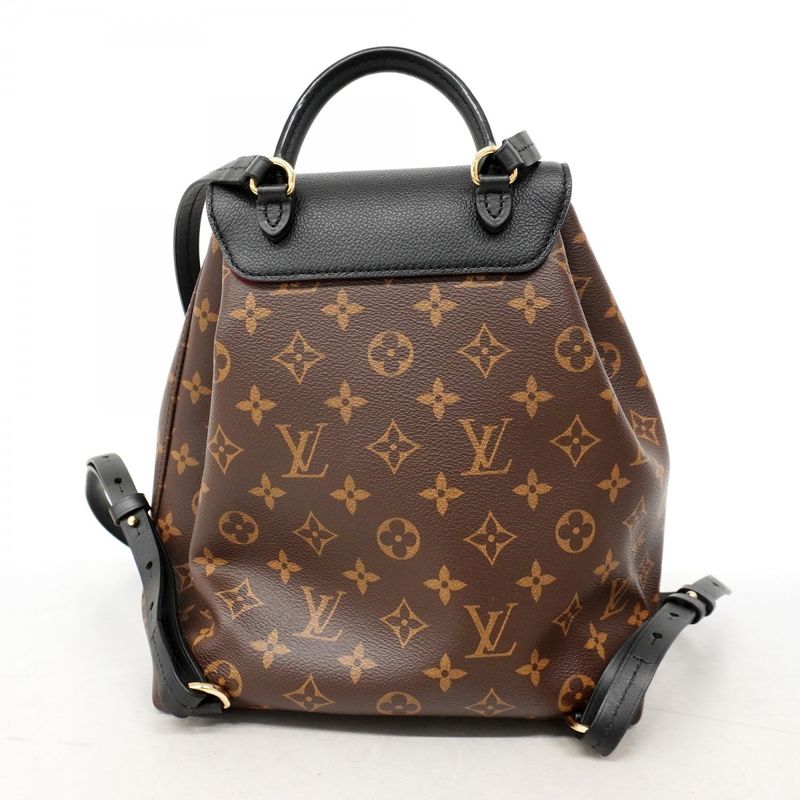 Louis Vuitton Backpack Daypack Monogram Montsourisnmpm M45515 Brown Women's