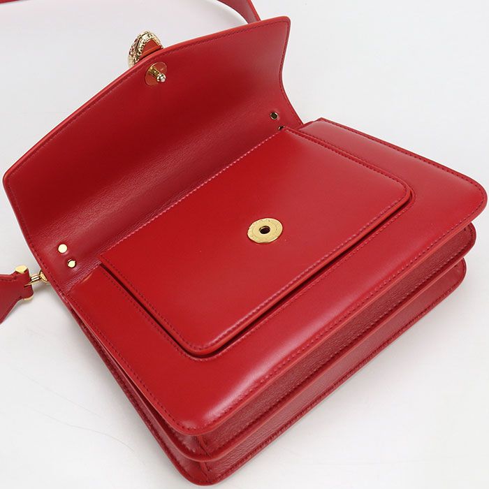 Bvlgari Bulgari 2way Shoulder Bag Serpenti Forever Crossbody Shoulder Bag Calf