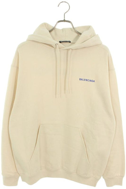 Balenciaga 600583 Tjva8 Logo Print Pullover Hoodie Men's XS