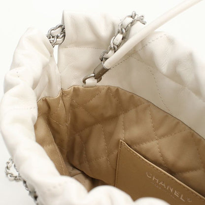 Chanel 2WAY Chain Chanel 22 As3980 Crossbody Shoulder Bag Calf Pukekje8 Women's