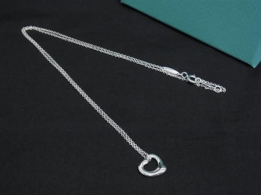 Tiffany & Co Tiffany & Co Elsa Peretti Open Heart Sv925 Necklace