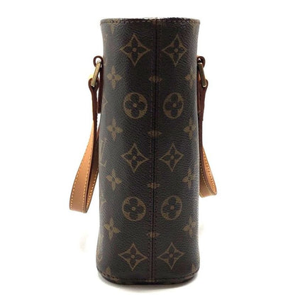 Louis Vuitton Monogram Vavin PM M51172 Handbag Leather Brown Ladies Used 006356