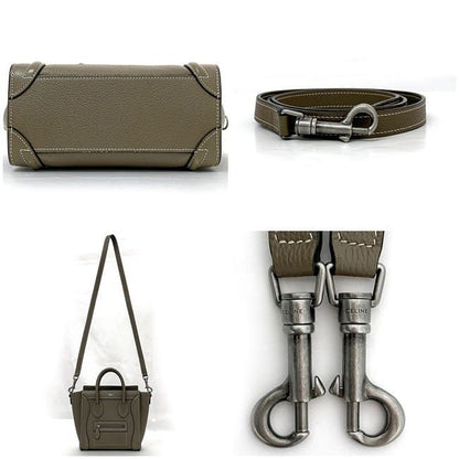 Celine Shoulder Bag Luggage Nano Shopper F22196