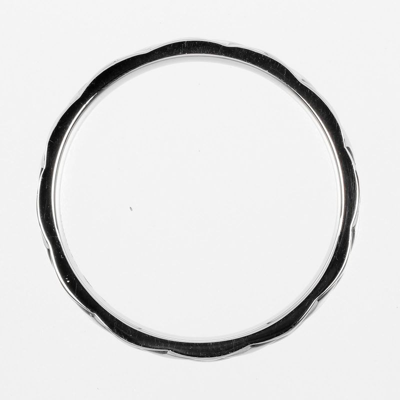 Chanel Matelasse Pt950platinum #22 Men's 7g Ring