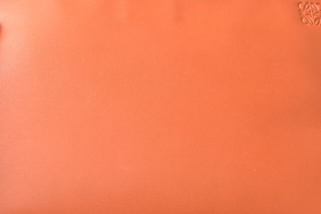 Loewe Clutch Bag Second Bag Unisex Loewe Clutch Pouch Lamb Leather Anagram Coral