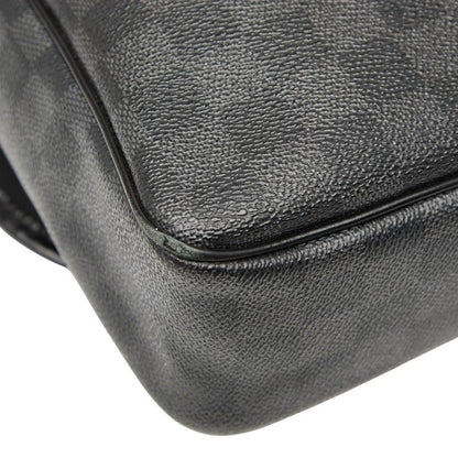 Louis Vuitton Damier Graphite Daniel MM Crossbody Shoulder Bag N58029 Black PVC