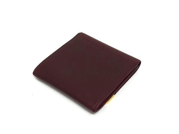 Double Cartier Leather Coin Case Coin Purse Coin Purse Wallet Ladies Men