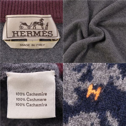 Hermes Knit Sweater Pullover 100% Cashmere