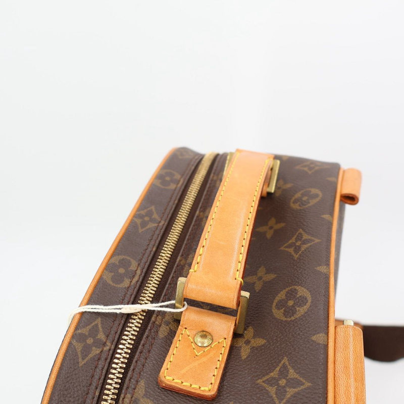 Louis Vuitton Pac-all Sac-a-do Bag Shoulder Hand Bag Monogram Brown M51132