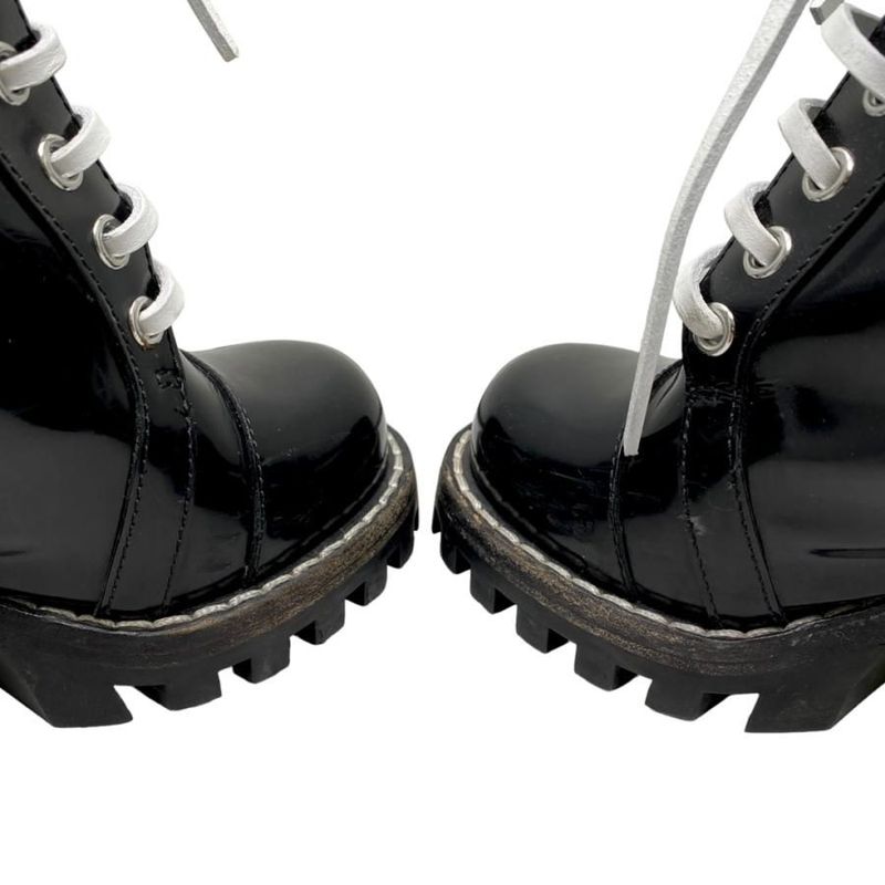 Louis Vuitton Star Trail Ankle Boots 35 1 2 Black White Logo Line Louis Vuitton