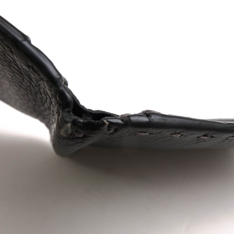 Fendi Wallet Men Wallet Leather Genuine Leather Gray 7m0194 O7n Fogxn Coin