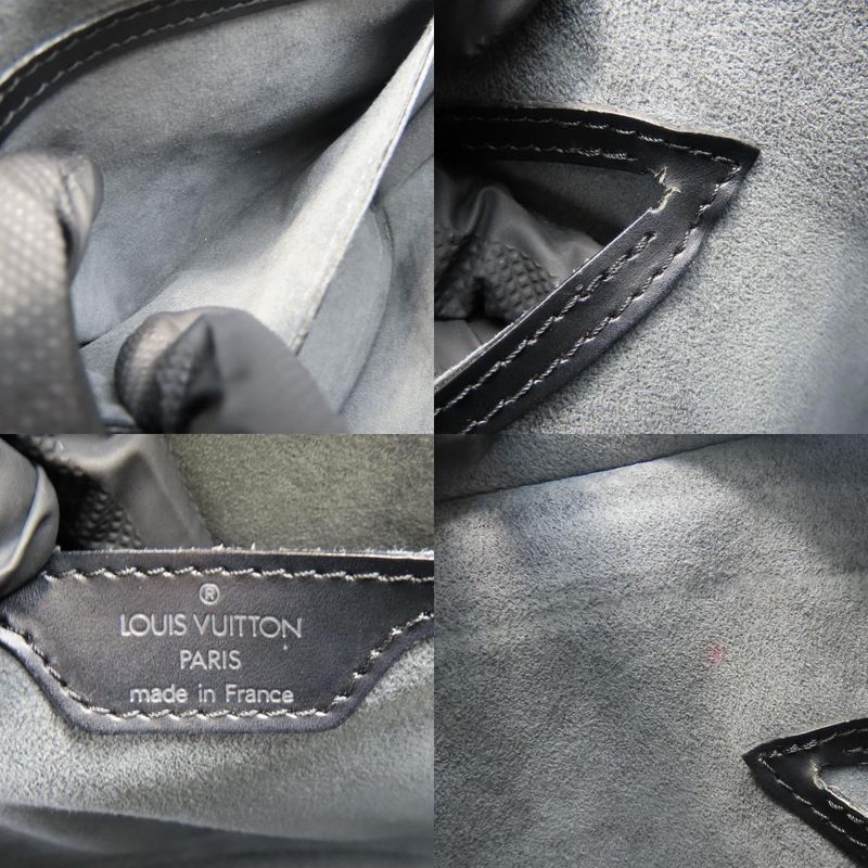 Louis Vuitton Tote Bag Saint-jacques M52272 Epi Leather Noir Black Gold