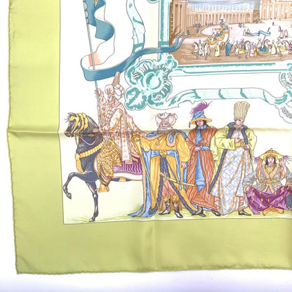 Hermes Carre 90 Silk Scarf Bandana Turqveries EN L'honneur DE MHT Turkish March