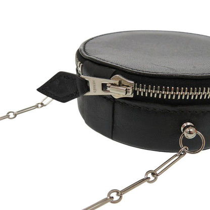 Hermes Villandry Micro Calfskin Black C Engraved (2018) Shoulder Bag Black 0251