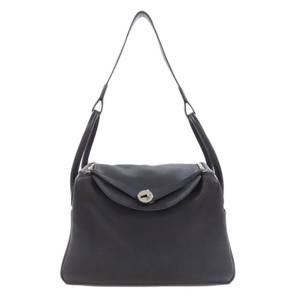Hermes Lindy 30 Silver Hardware Handbag Taurillon Women