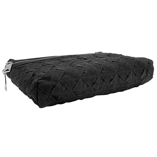 Bottega Veneta Clutch Bag Light Webbing Black