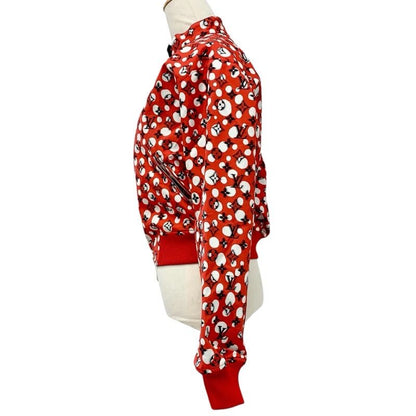 Louis Vuitton Outerwear Cotton Red Black Yayoi Kusama Monogram 23 SS