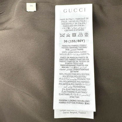 Gucci Cruise 2024 25 Collection GG Logo Wool Bomber Jacket GG Logo Wool Bomber