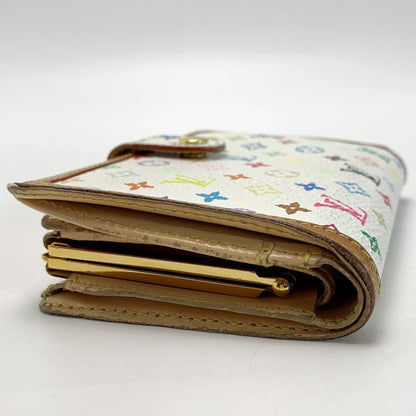 Louis Vuitton Monogram Multicolor Portomone Viennese M92987 Bronze Fold