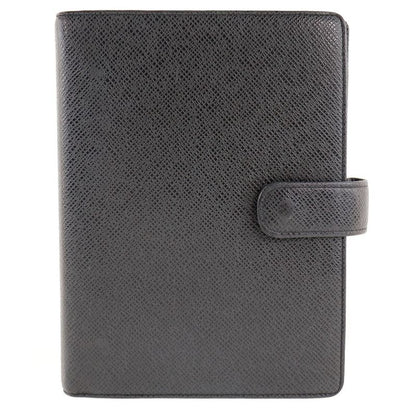 Louis Vuitton Agenda MM R20222 Taiga Ardoise Black Sp0041 Men's Notebook Cabas