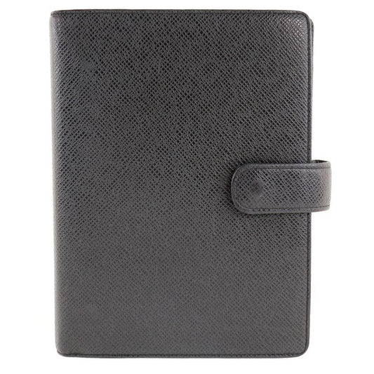 Louis Vuitton Agenda MM R20222 Taiga Ardoise Black Sp0041 Men's Notebook Cabas