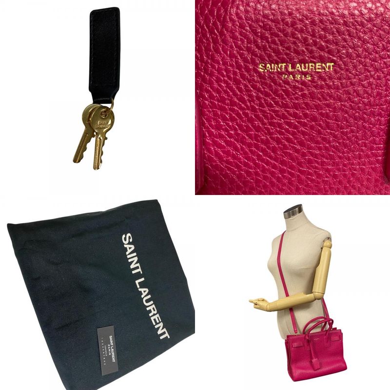 Saint Laurent Sac De Jour Baby 2WAY Shoulder Bag Handbag Bag Brand Cute High