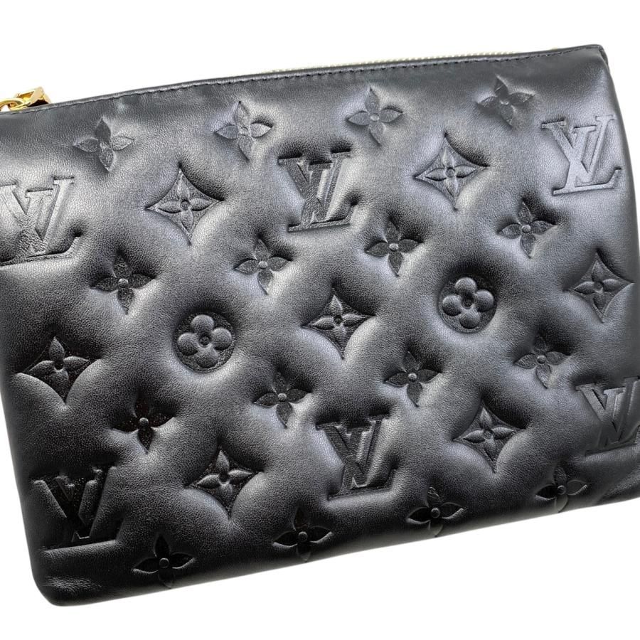 Louis Vuitton Handbag Shoulder Bag Coussin BB M21259 Monogram Lamb Leather Noir