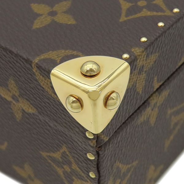 Louis Vuitton Small Jewelry Box Monogram Canvas Monogram X Multicolor Gold