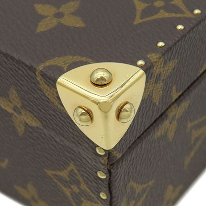 Louis Vuitton Small Jewelry Box Monogram Canvas Monogram X Multicolor Gold