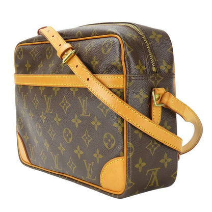 Louis Vuitton Shoulder Bag Trocadero 30 M51272 Monogram Nubuck Brown Crossbody
