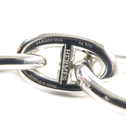  Hermes 2024 24ag047655 Chaine D'ancre TGM 11frame Bracelet Ag925 Silver With