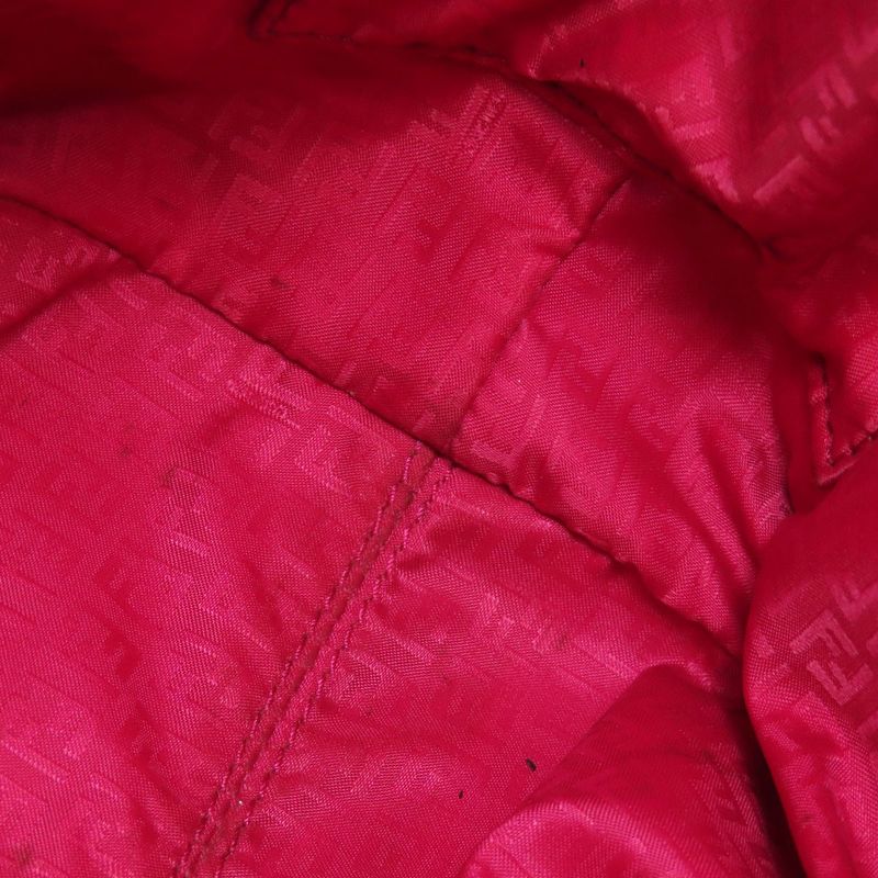 Fendi Zucca Pattern Tote Bag Leather Women