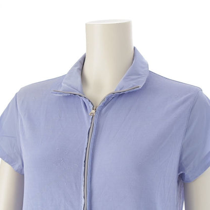 Prada Sport Archive Short Sleeve Cut Nylon Jacket Outerwear Tops Light Blue S