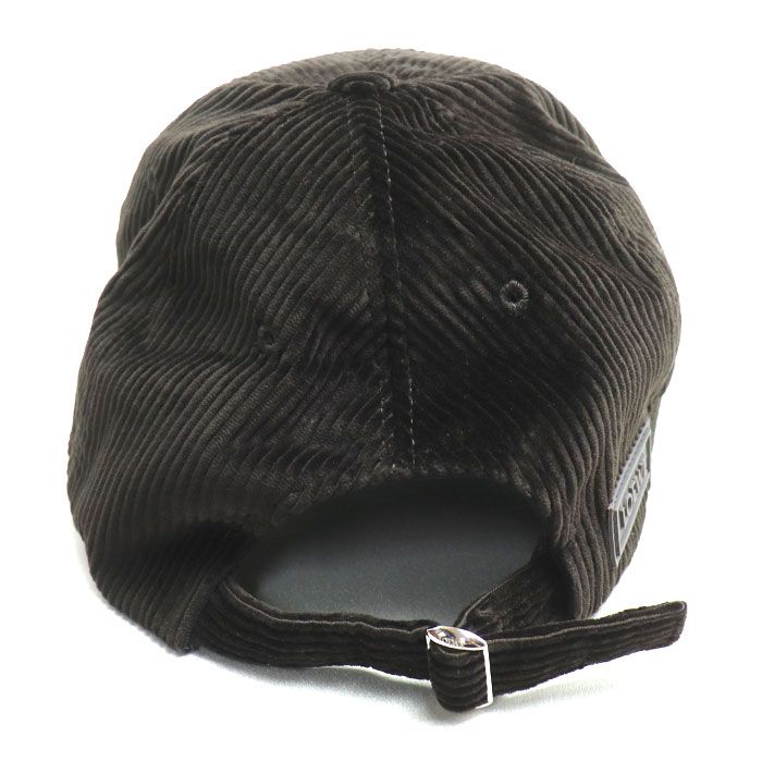 Loewe Anagram Patch Cap Dark Brown K820358x22 ONE SIZE Corduroy Unisex Preowned