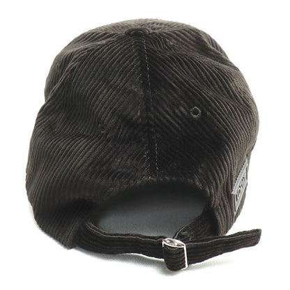 Loewe Anagram Patch Cap Dark Brown K820358x22 ONE SIZE Corduroy Unisex Preowned