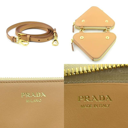 Prada Shoulder Bag Crochet Mini Pouch 1nr015
