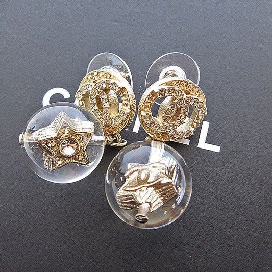 Chanel Earrings Coco Mark