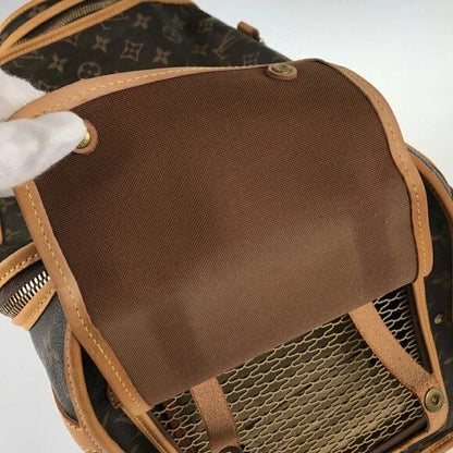 Louis Vuitton Sac Chien 40 Dog Carrier Monogram Pet Travel Bag Purse