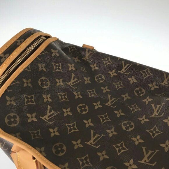 Louis Vuitton Sac Chien 40 Dog Carrier Monogram Pet Travel Bag Purse