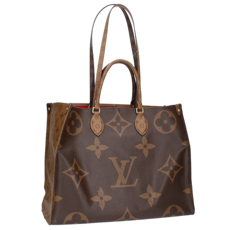 Louis Vuitton M45320 On The Go GM Monogram Giant Tote Bag Men's GM