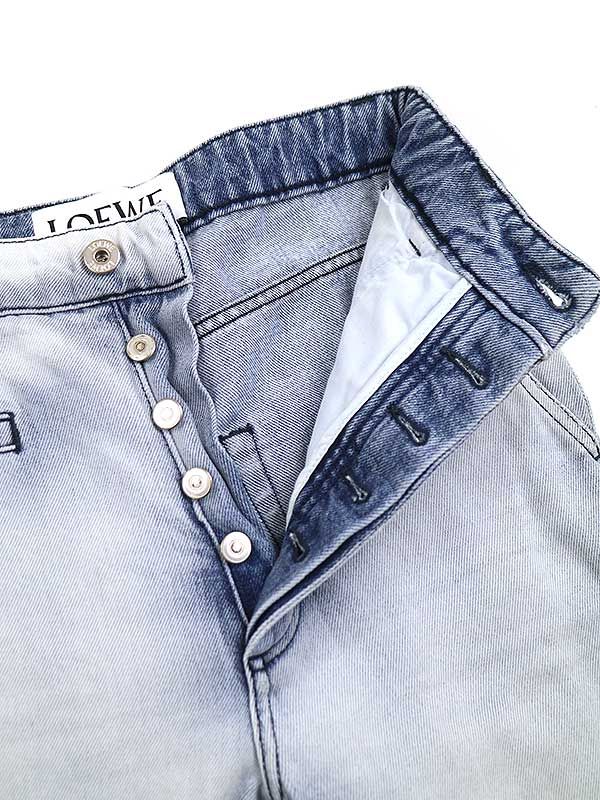 Loewe Denim Pants Light Blue 32 D2192201ib