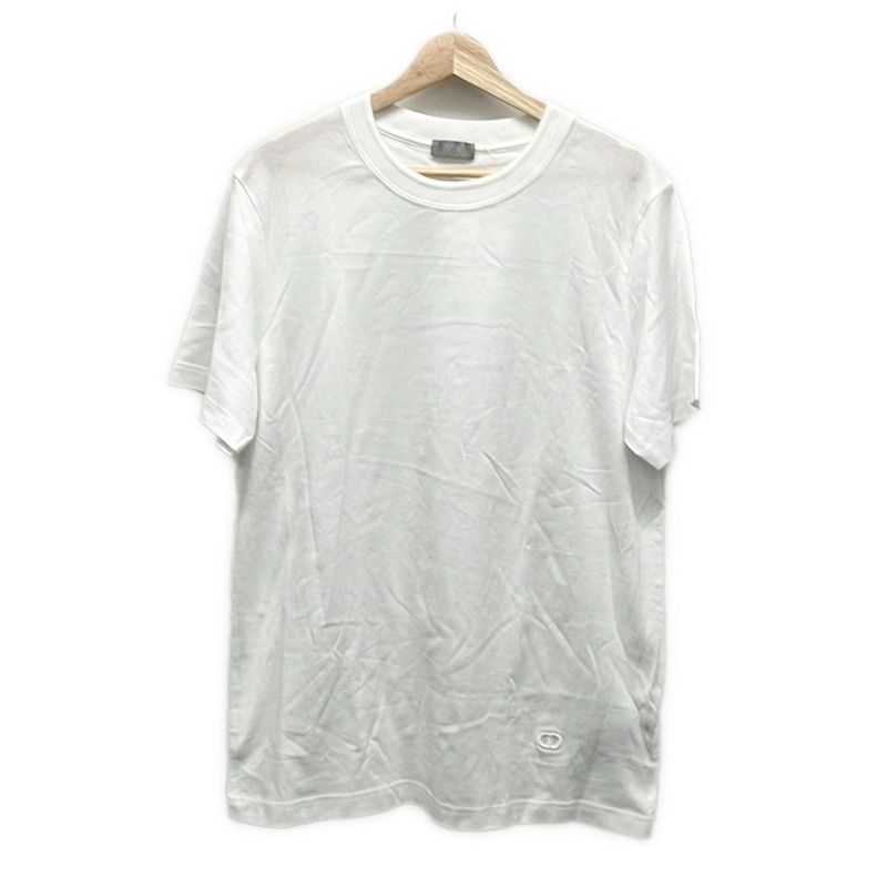 Dior/christian Dior Short Sleeve T-shirt Size L Men - 393j697a0862 White