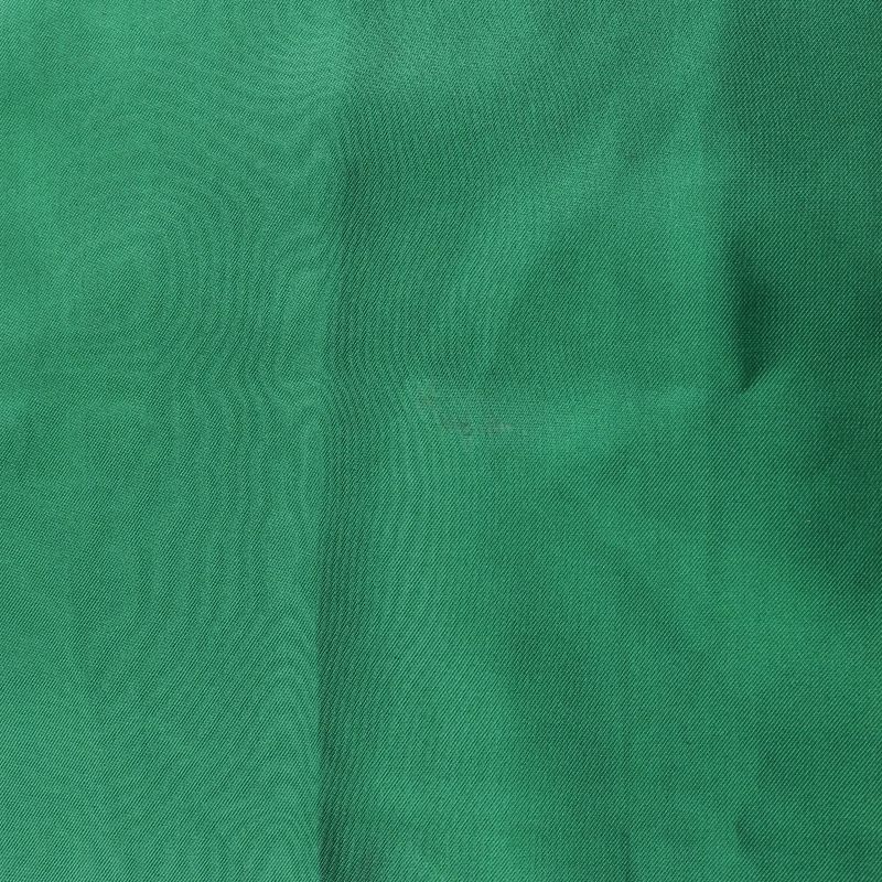 YVES Saint Laurent Yves Saint Laurent YSL Logo Rectangular Silk Green Women's