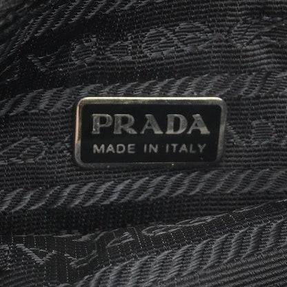 Prada Nylon Tessuto Quilted Pouch Case Pink