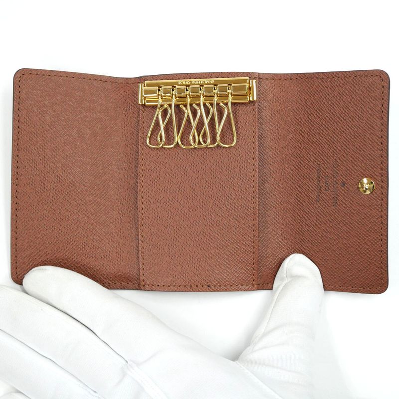Louis Vuitton Monogram Multicles 6 6-series Key Case M62630 Brown RFID