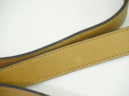 Authentic Christian DIOR Honeycomb Pattern Shoulder Bag Pochette PVC Black