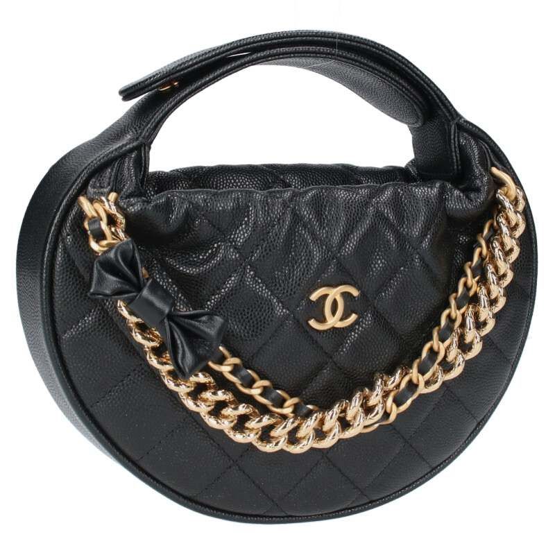 Chanel Ap3943 Mini Matelasse Caviar Skin Handbag For Women